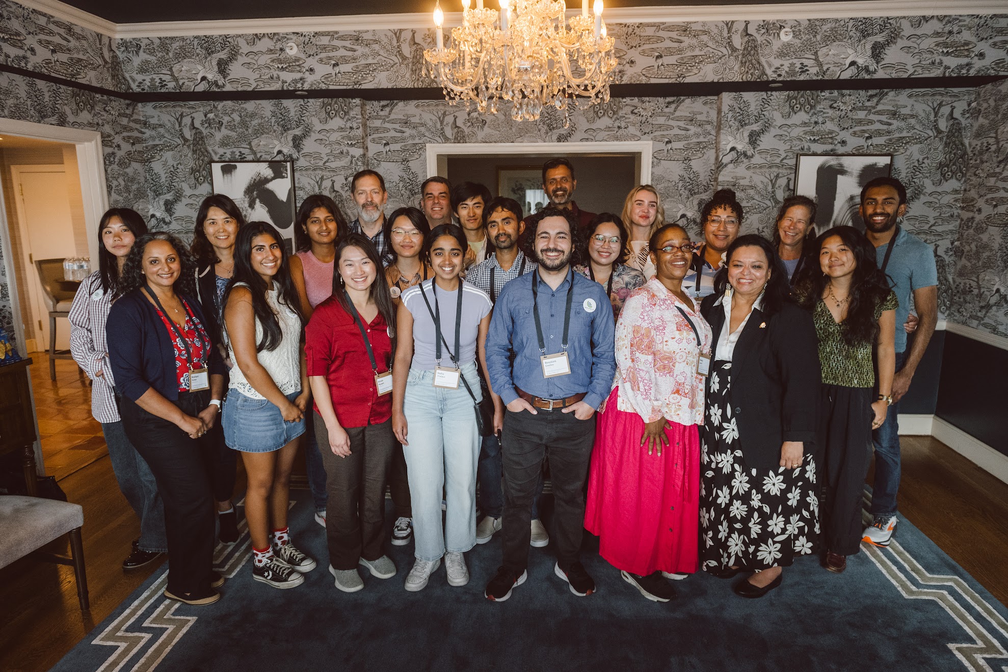 PGM Action Team and affinity team members at their 2025 dinner gathering
